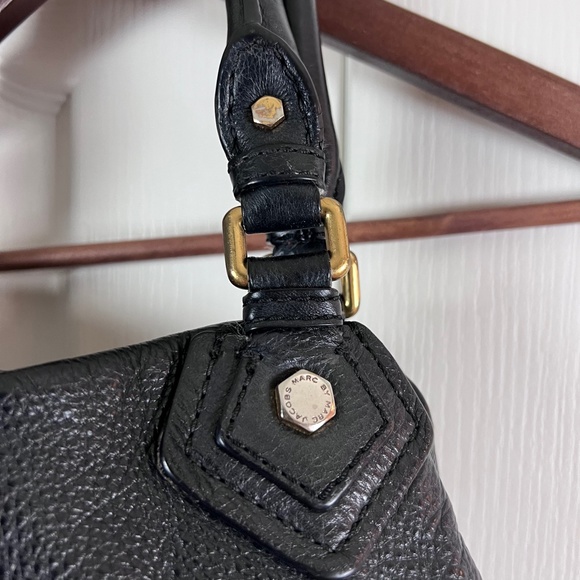 EUC Marc by Marc Jacobs Classic Q Francesca Satchel Black - Picture 8 of 12